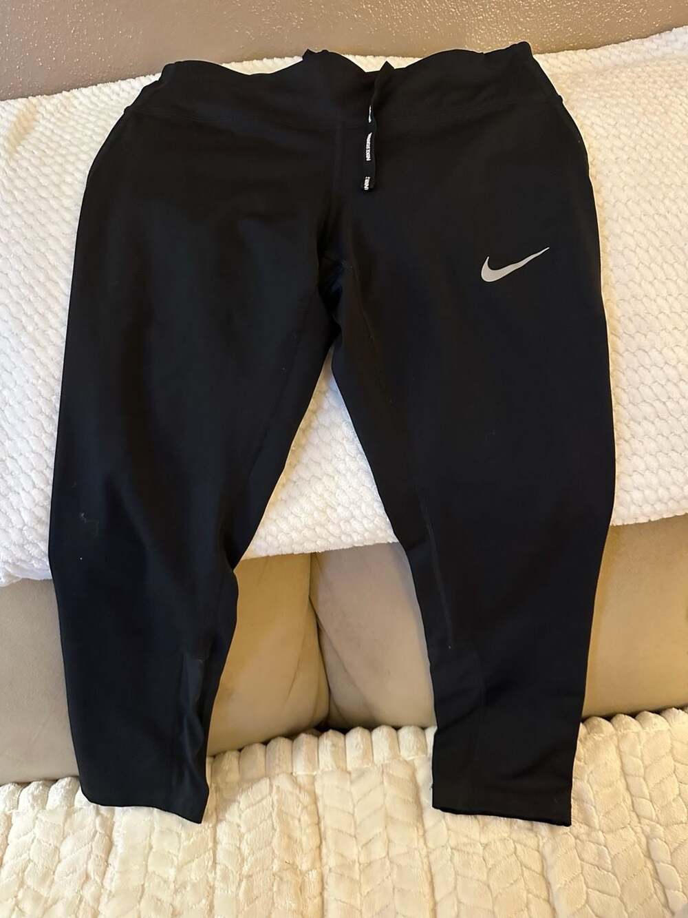 Nike Women's Power Epic Lux Crop Running Tights Black size S